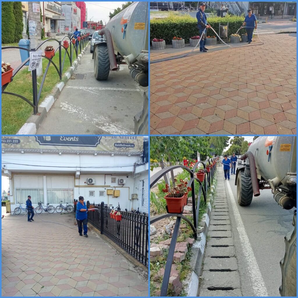 Titu, orașul care se schimbă zi de zi: Lucrări ample de întreținere, modernizare și înfrumusețare