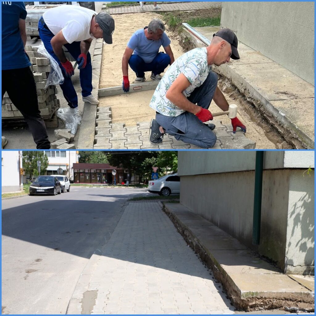 Titu, orașul care se schimbă zi de zi: Lucrări ample de întreținere, modernizare și înfrumusețare