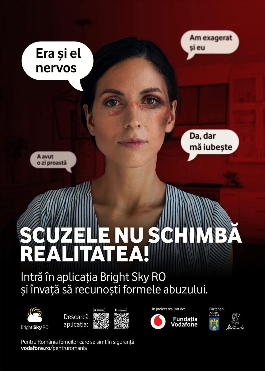 Violența NU e iubire! Poliția Română transmite un mesaj clar pentru victimele abuzului Violența NU e iubire! Poliția Română transmite un mesaj clar pentru victimele abuzului