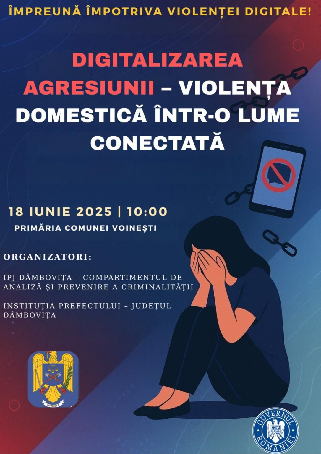 Voinești, primul bastion regional împotriva violenței digitale în Dâmbovița Voinești, primul bastion regional împotriva violenței digitale în Dâmbovița
