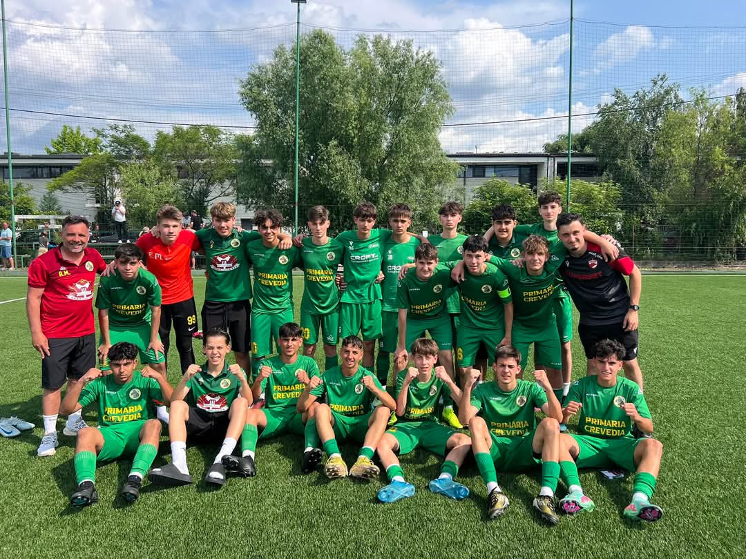 Voința Crevedia, calificare spectaculoasă în finala mare U17: Victorie cu 2-1 împotriva CSM Oltenița