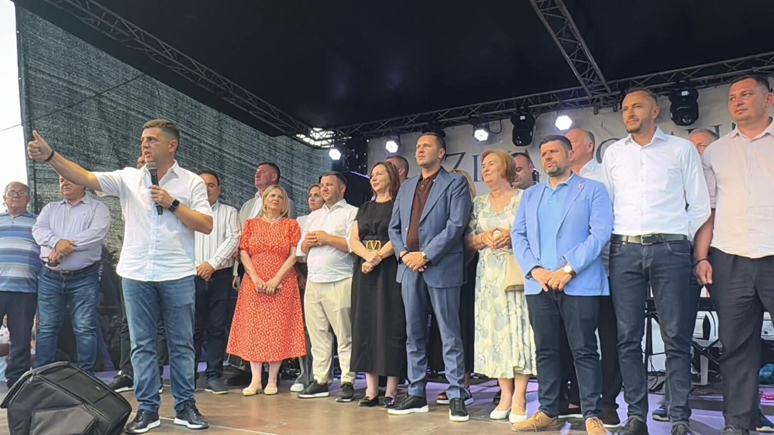 Corneliu Ștefan, președintele Consiliului Județean Dâmbovița, prezent la Ziua comunei Corbii Mari