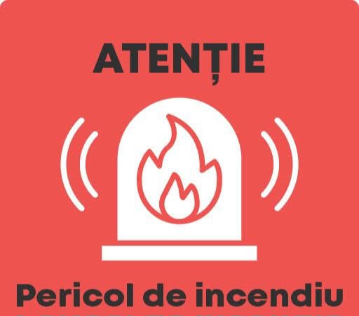 Atenție sporită în aceste zile caniculare! Risc crescut de incendii de vegetație!