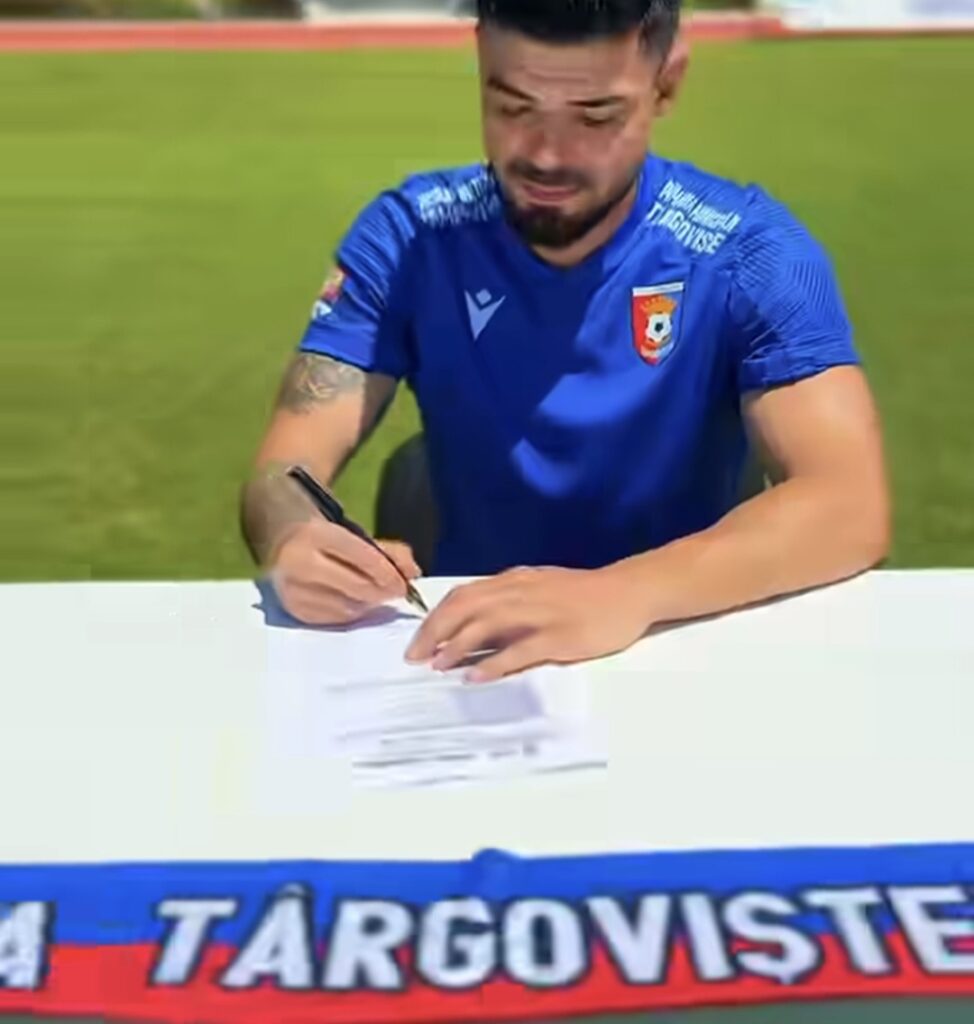 Chindia Târgoviște îl transferă pe mijlocașul Andrei Moise