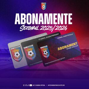 Chindia Târgoviște dă startul campaniei de abonamente pentru noul sezon!