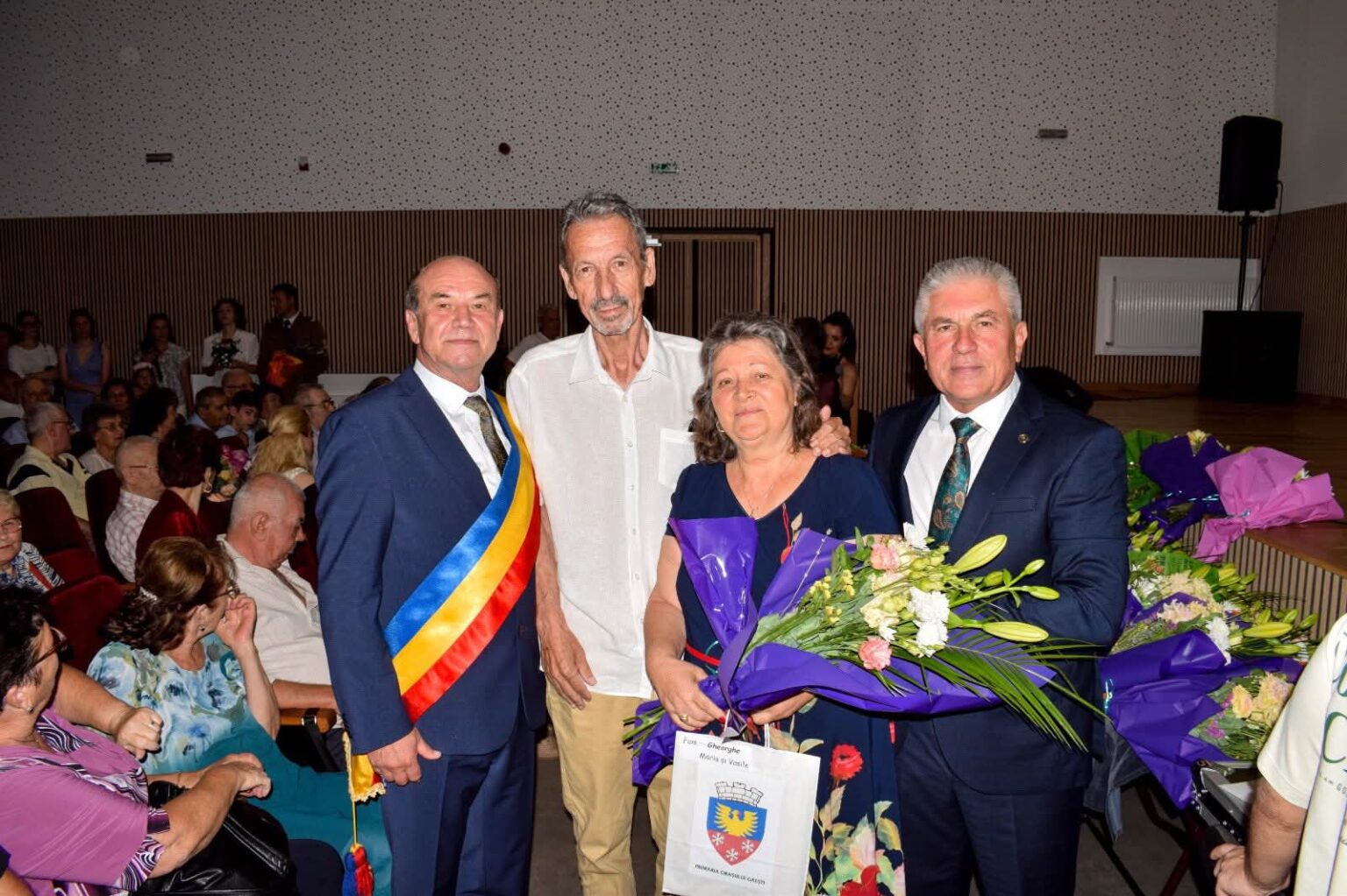 Cuplurile de aur și diamant, sărbătorite de Ziua Orașului Găești