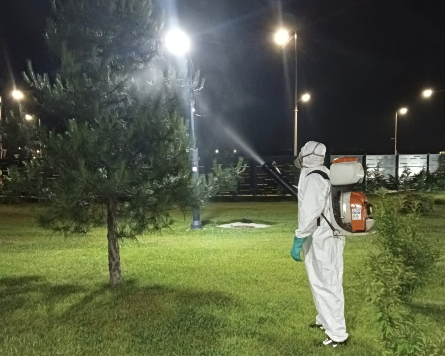 Acțiune de dezinsecție pe timp de noapte în Târgoviște, 14–25 iulie 2025!