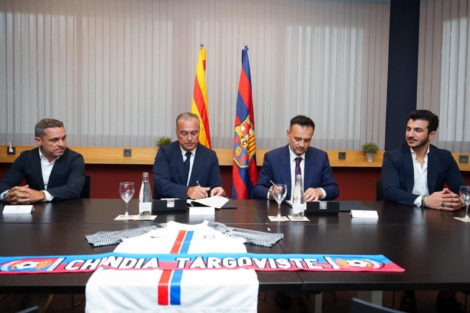 Chindia Târgoviște, primul club din Romania afiliat oficial cu FC Barcelona