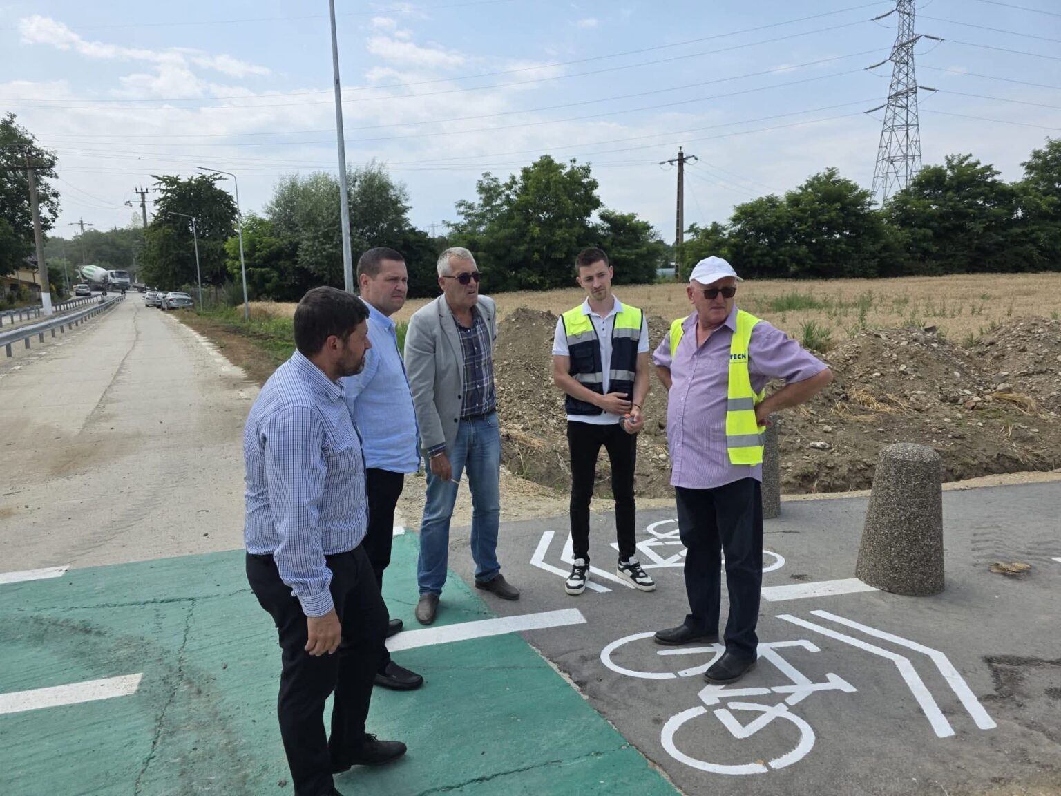 Vizită de lucru în teren: Președintele CJ Dâmbovița, Corneliu Ștefan, verifică investițiile și discută cu primarii din județ