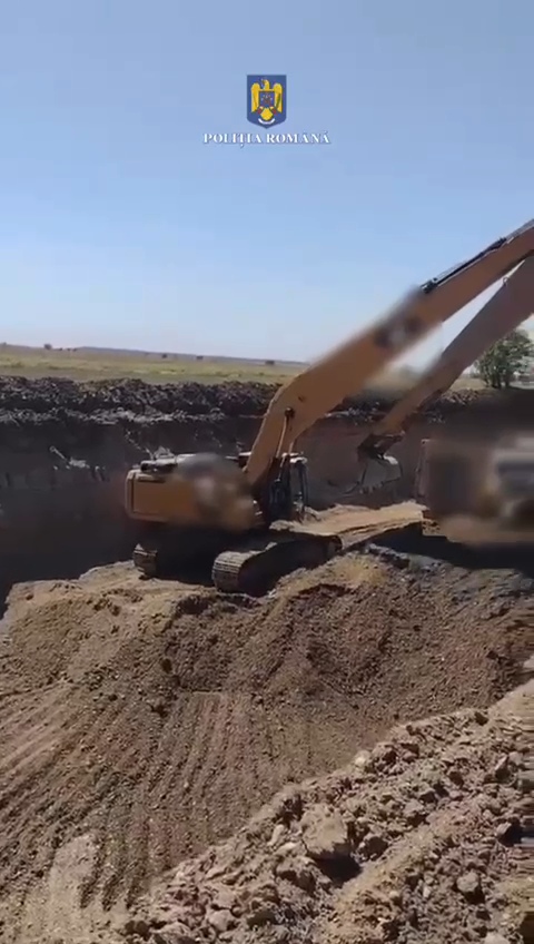 Balastieră ilegală la Sălcioara: Bărbat reținut pentru exploatare ilegală de resurse minerale în Dâmbovița