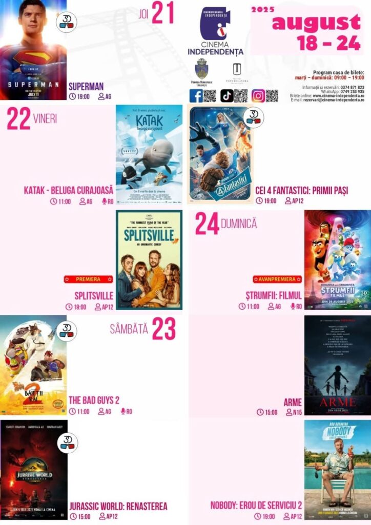 Cinema Independența , magia filmului în inima Târgoviștei