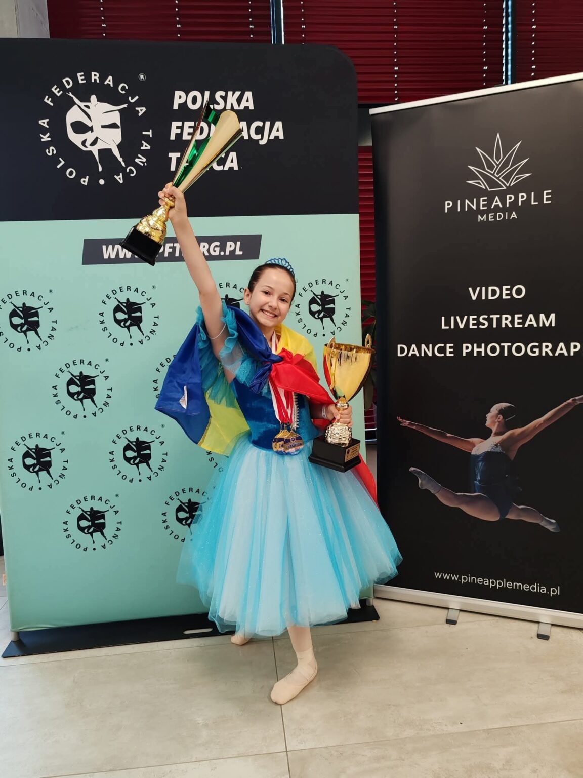 Daria, campioană europeană la balet: Să o susținem să ducă județul Dâmbovița, orașul Răcari și România pe cea mai înaltă treaptă a podiumului