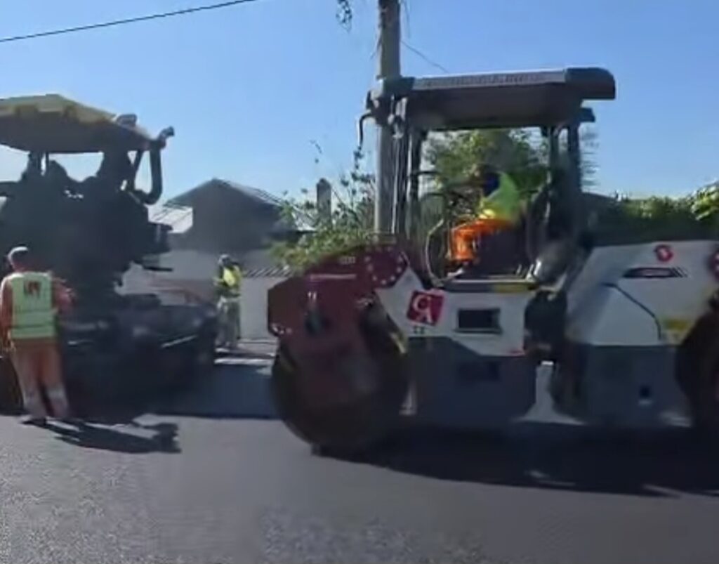  Lucrările pe DJ 720A continuă în ritm susținut, investiție majoră pentru infrastructura rutieră a județului Dâmbovița