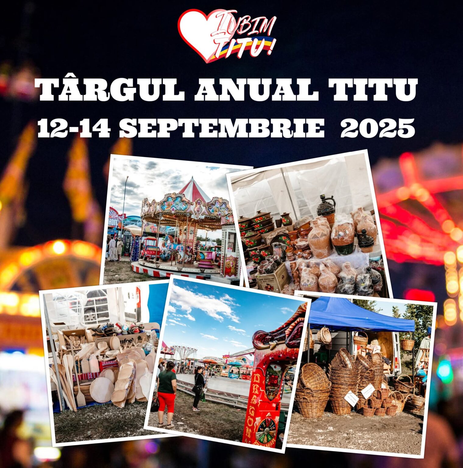 Tradiție la Titu: Târgul anual revine între 12–14 septembrie, la Hagioaica