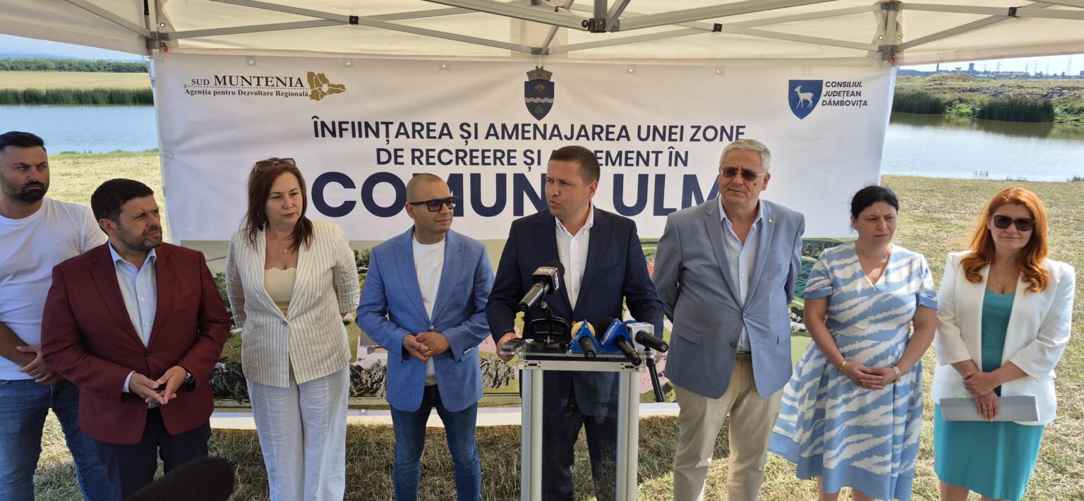 Contract de finanțare pentru o nouă zonă de recreere și agrement în comuna Ulmi