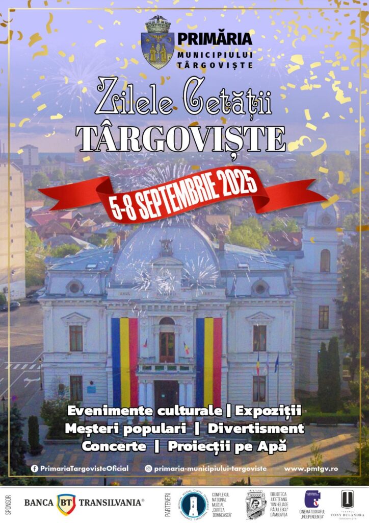Târgoviște se pregătește de sărbătoare – Zilele Cetății 2025
