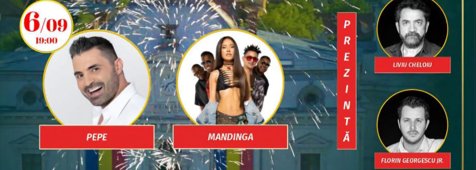 Astăzi, la Zilele Cetății Târgoviște – concert cu Pepe și Mandinga și spectacole pentru copii Astăzi, la Zilele Cetății Târgoviște – concert cu Pepe și Mandinga și spectacole pentru copii