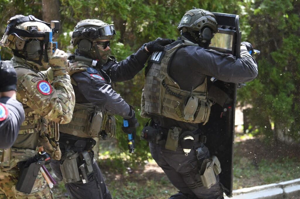 Exercițiu internațional de amploare al Jandarmeriei Române, la Ochiuri și Târgoviște