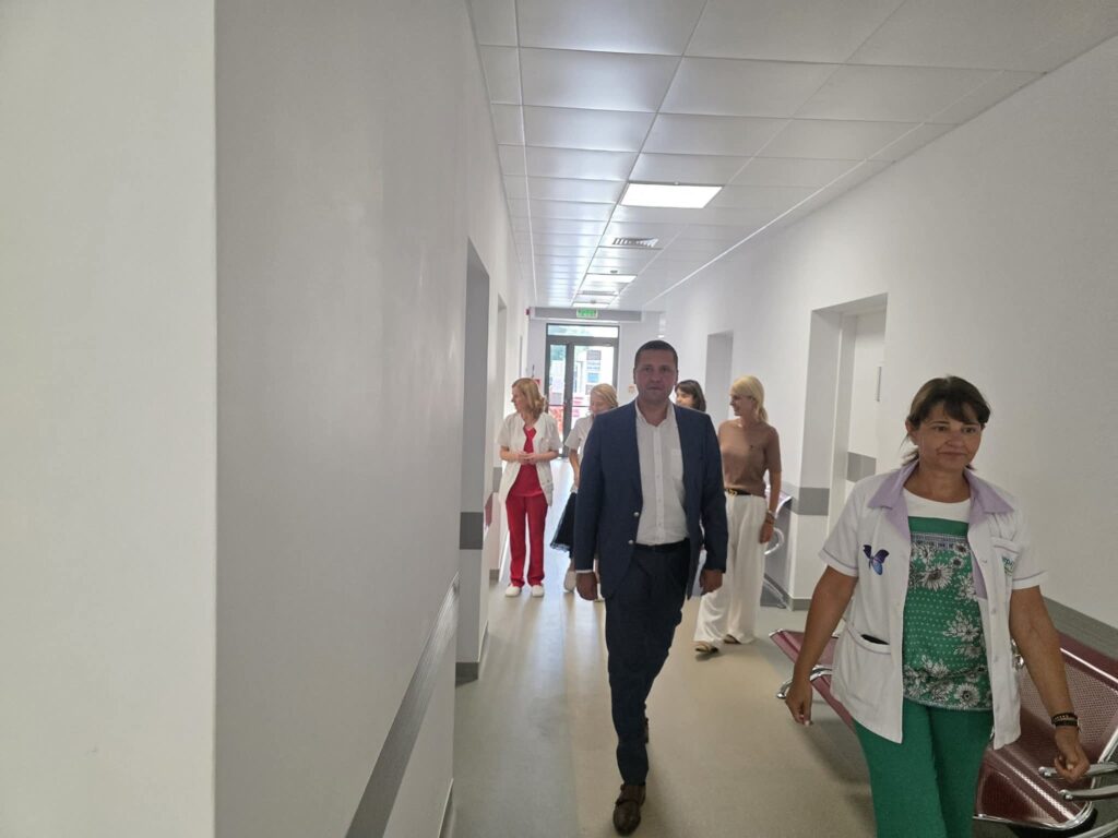 Președintele CJ Dâmbovița, Corneliu Ștefan, a verificat investițiile de la Spitalul Județean Târgoviște