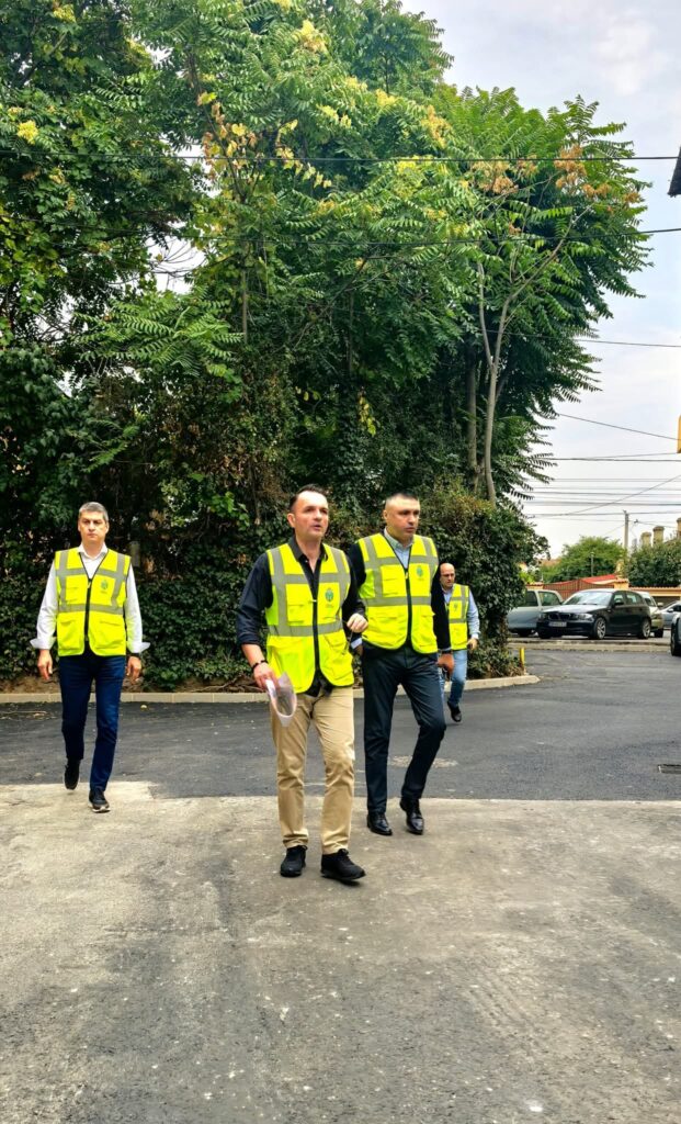 Strada Vasile Florescu din Târgoviște prinde contur: Modernizare aproape finalizată 