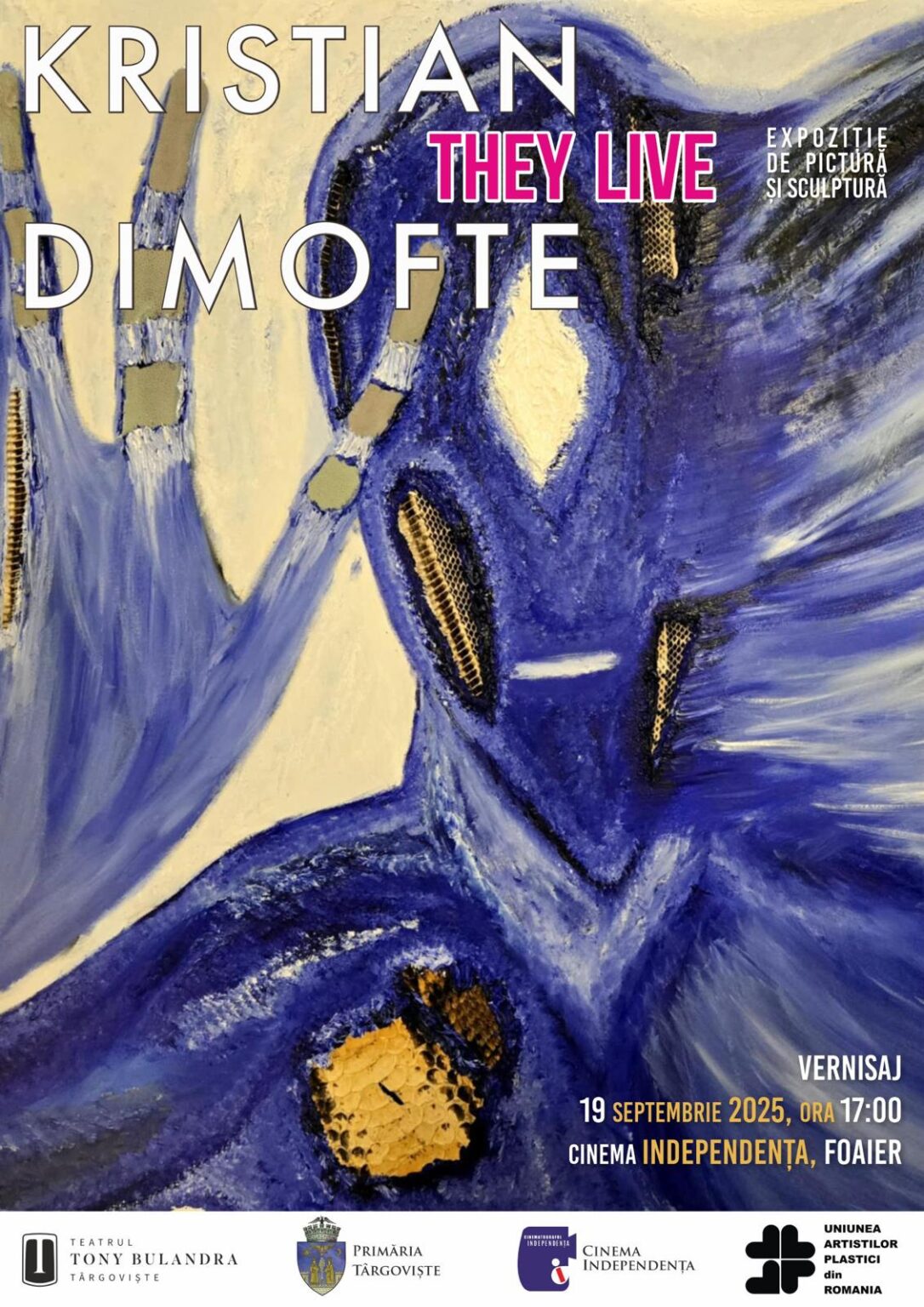 Târgoviște: Vernisajul „The Y Live” – pictură și sculptură de Kristian Dimofte Târgoviște: Vernisajul „The Y Live” – pictură și sculptură de Kristian Dimofte