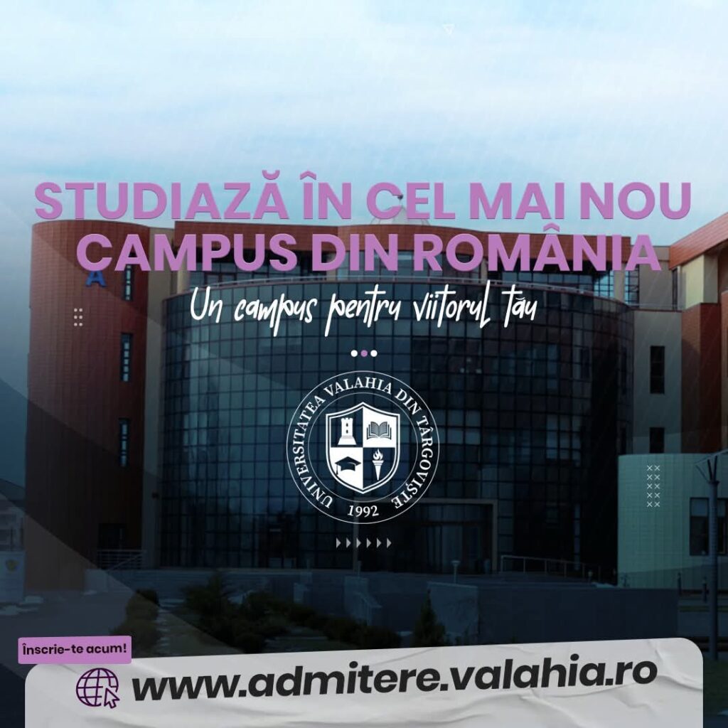 A început admiterea  la Universitatea Valahia: Înscrieri pentru studiile de licență între 2 și 14 septembrie