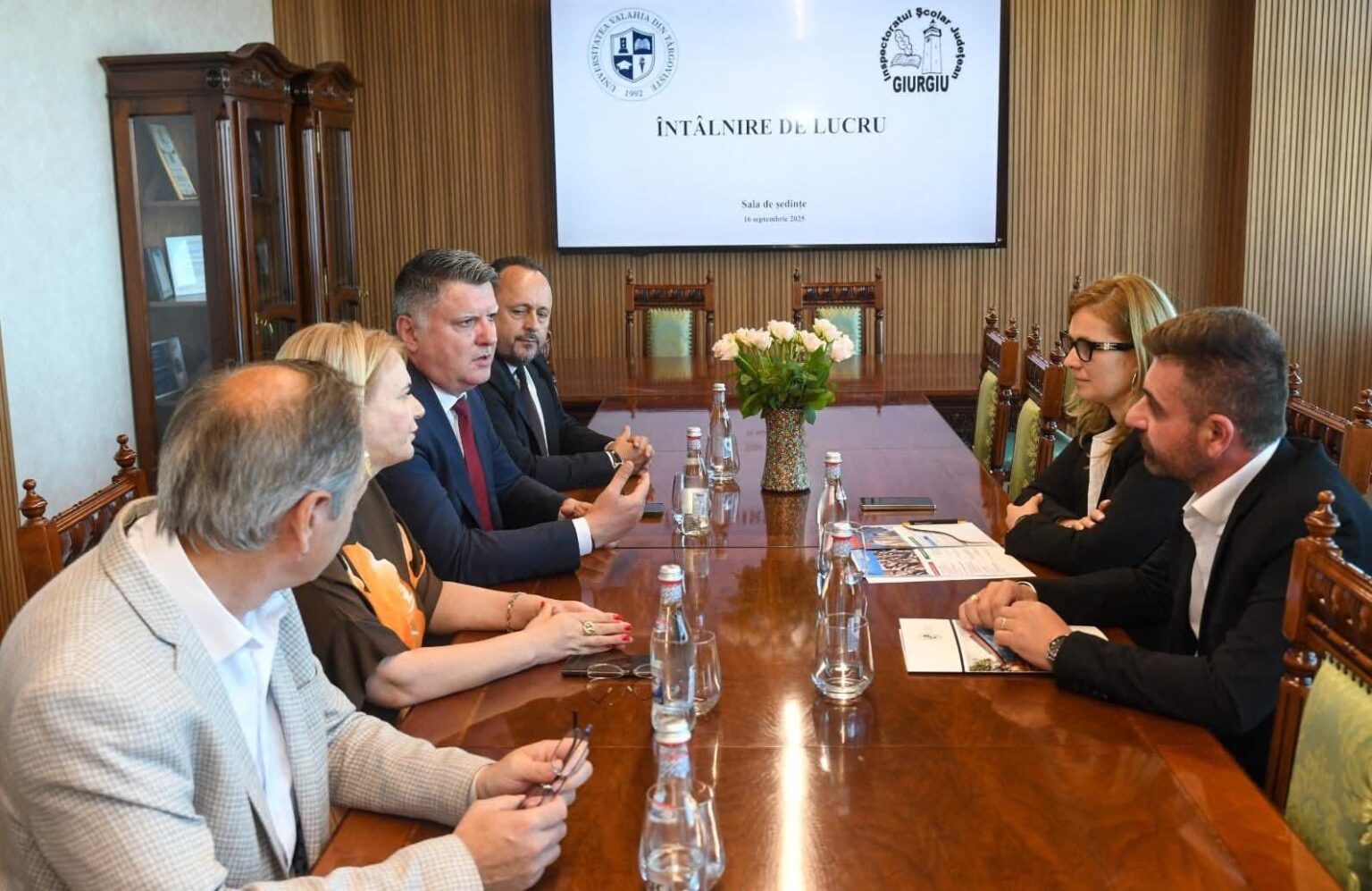 Universitatea „Valahia” Târgoviște și ISJ Giurgiu întăresc colaborarea educațională