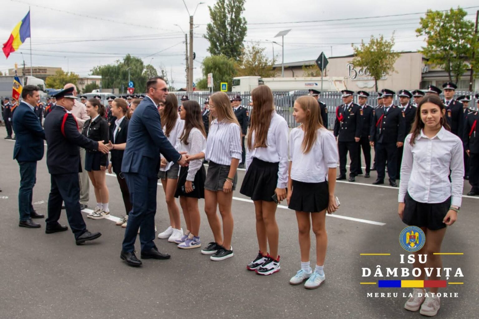 Ziua Pompierilor, sărbătorită la ISU „Basarab I” Dâmbovița