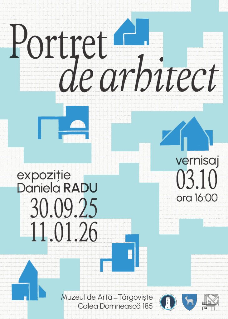 „Portret de arhitect” – expoziție de grafică și arhitectură semnată de arh. Daniela Radu, la Muzeul de Artă din Târgoviște
