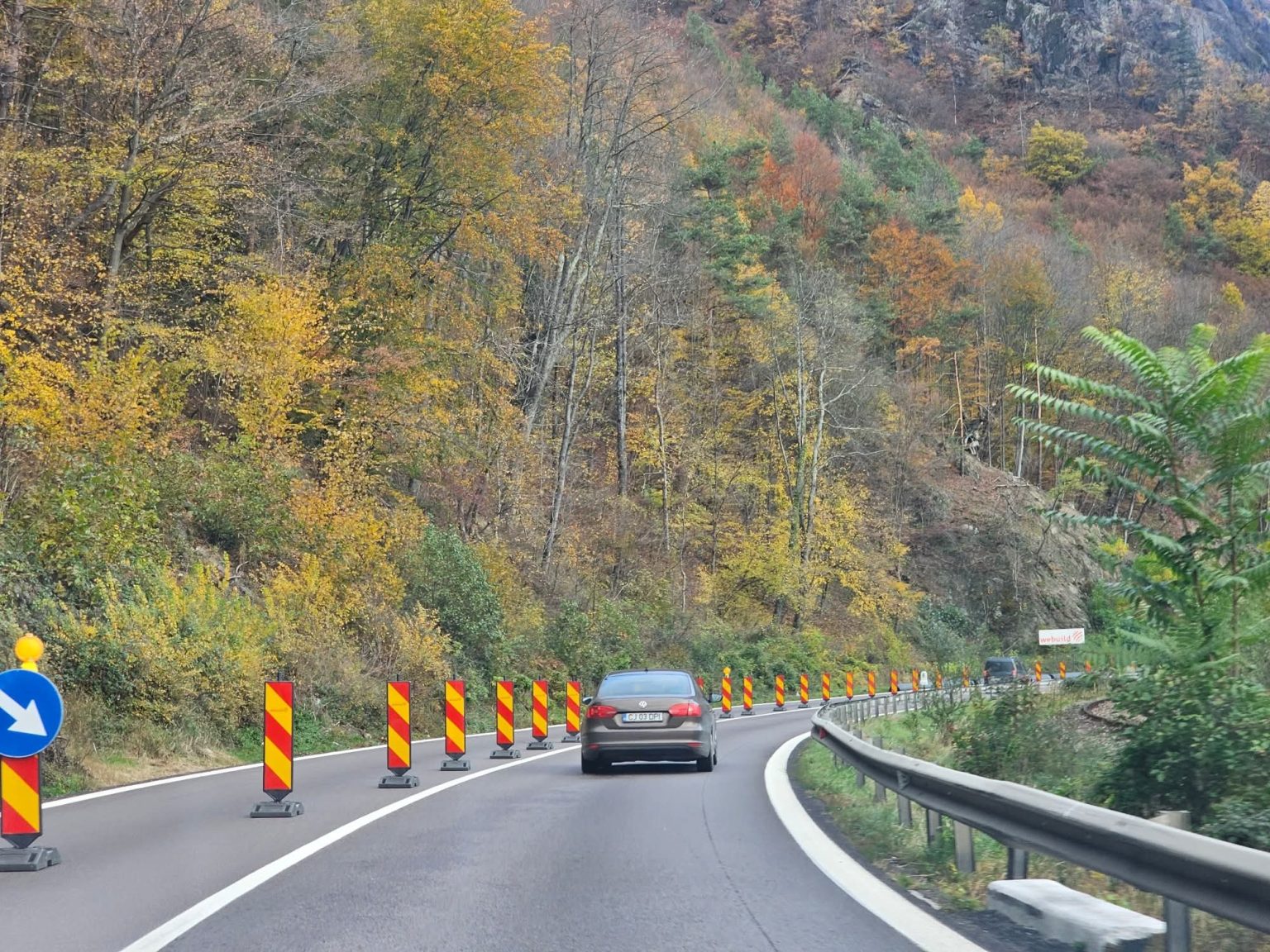 ATENȚIE, ȘOFERI! Restricții temporare pe DN 7 în zona Călinești – Râmnicu Vâlcea