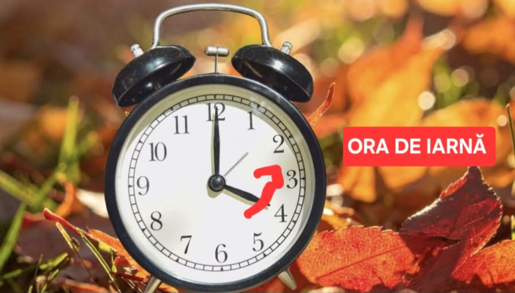 România trece la ora de iarnă în noaptea de sâmbătă spre duminică România trece la ora de iarnă în noaptea de sâmbătă spre duminică