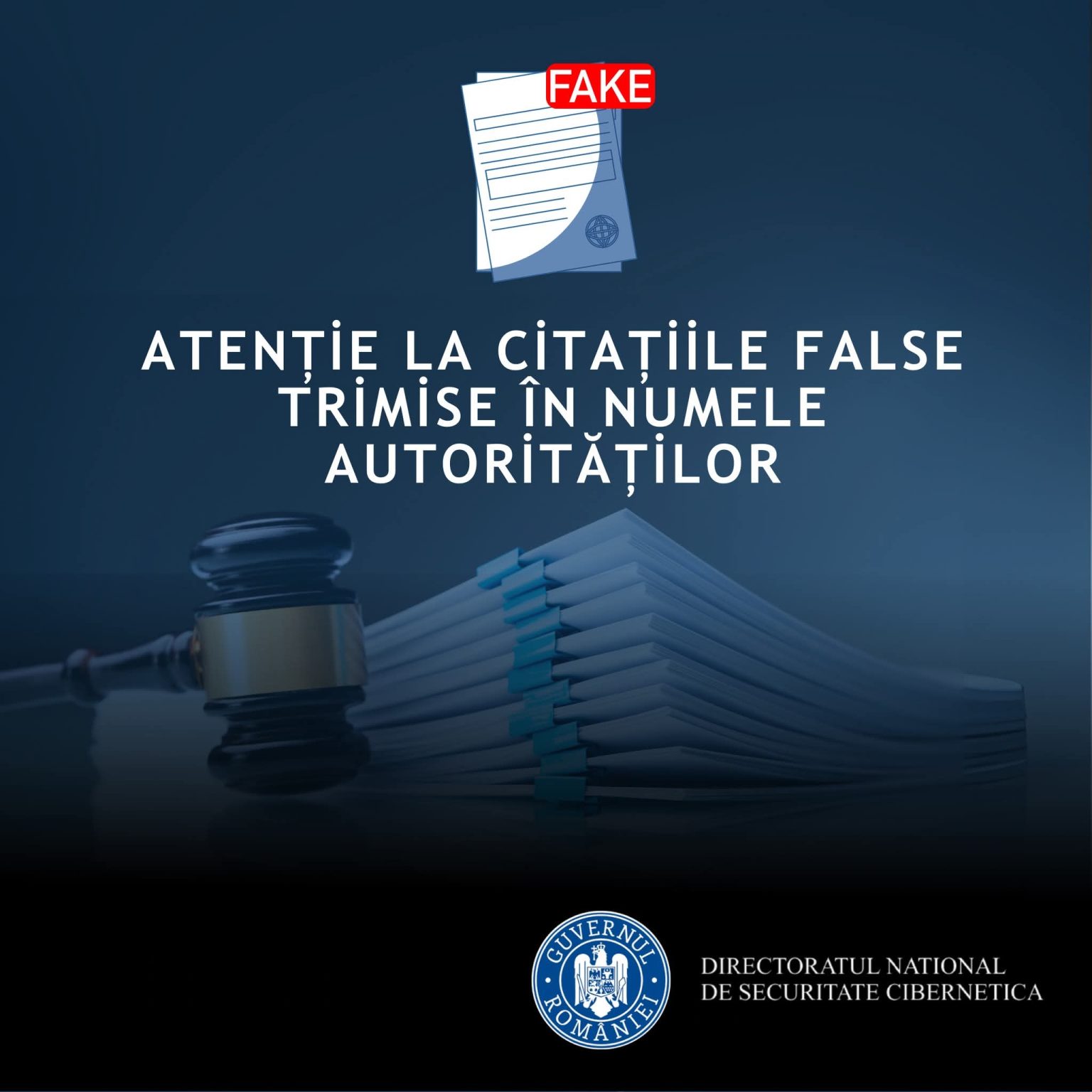 Alertă de securitate cibernetică: Atenție la citațiile false care pretind că vin de la Poliție sau Interpol Alertă de securitate cibernetică: Atenție la citațiile false care pretind că vin de la Poliție sau Interpol