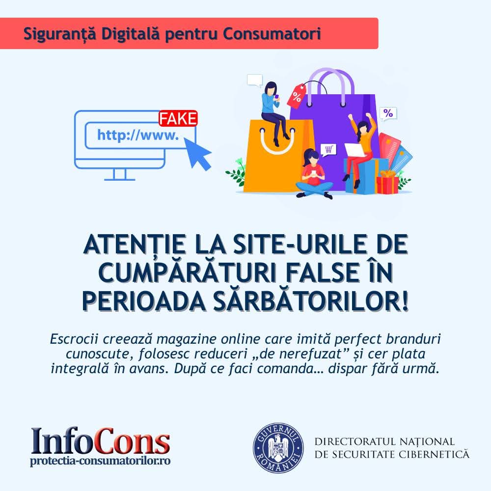 Atenție la ofertele prea bune de sărbători, atacatorii cibernetici vizează cumpărătorii online