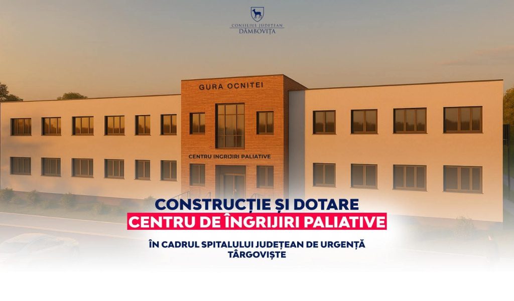 CJ Dâmbovița demarează proiectul Centrului de Îngrijiri Paliative Gura Ocniței CJ Dâmbovița demarează proiectul Centrului de Îngrijiri Paliative Gura Ocniței
