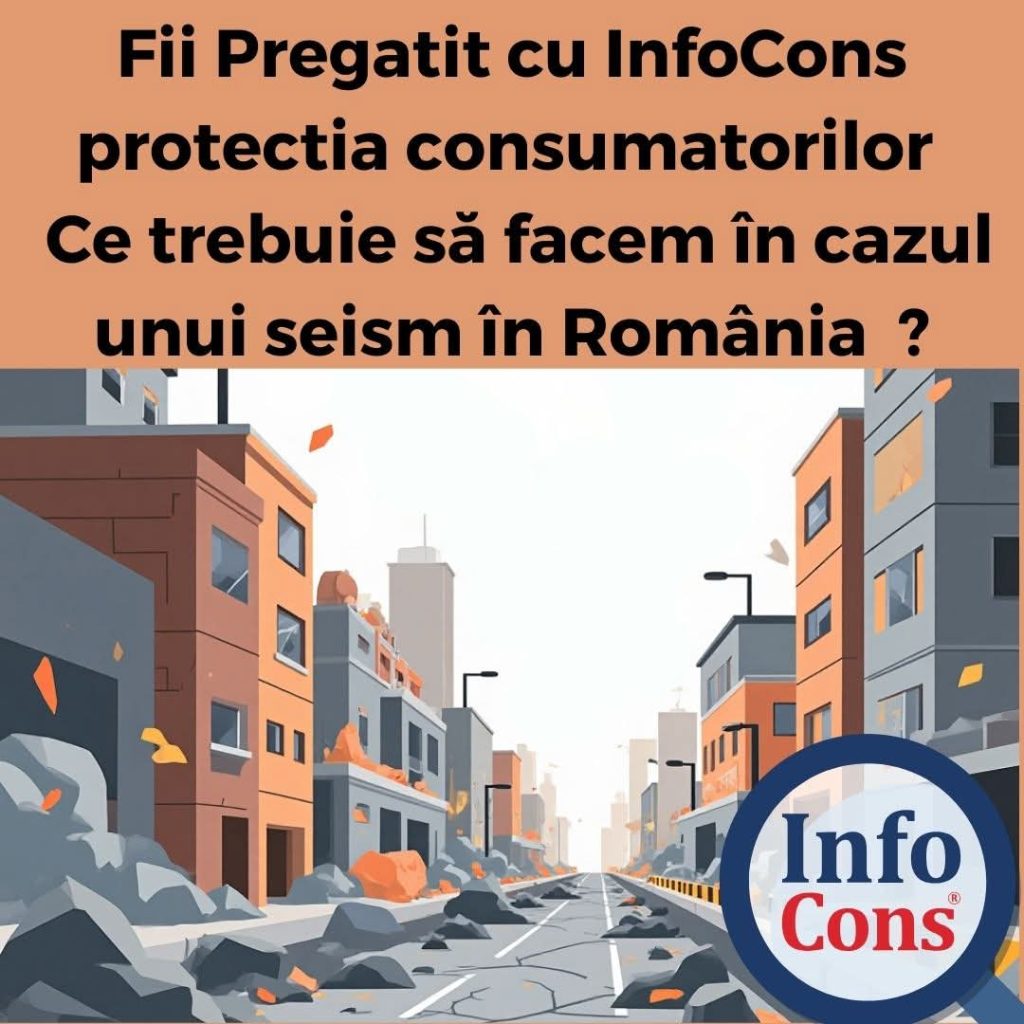 InfoCons: Ce trebuie să facem în cazul unui seism în România – Ghid esențial pentru protecția consumatorilor InfoCons: Ce trebuie să facem în cazul unui seism în România – Ghid esențial pentru protecția consumatorilor