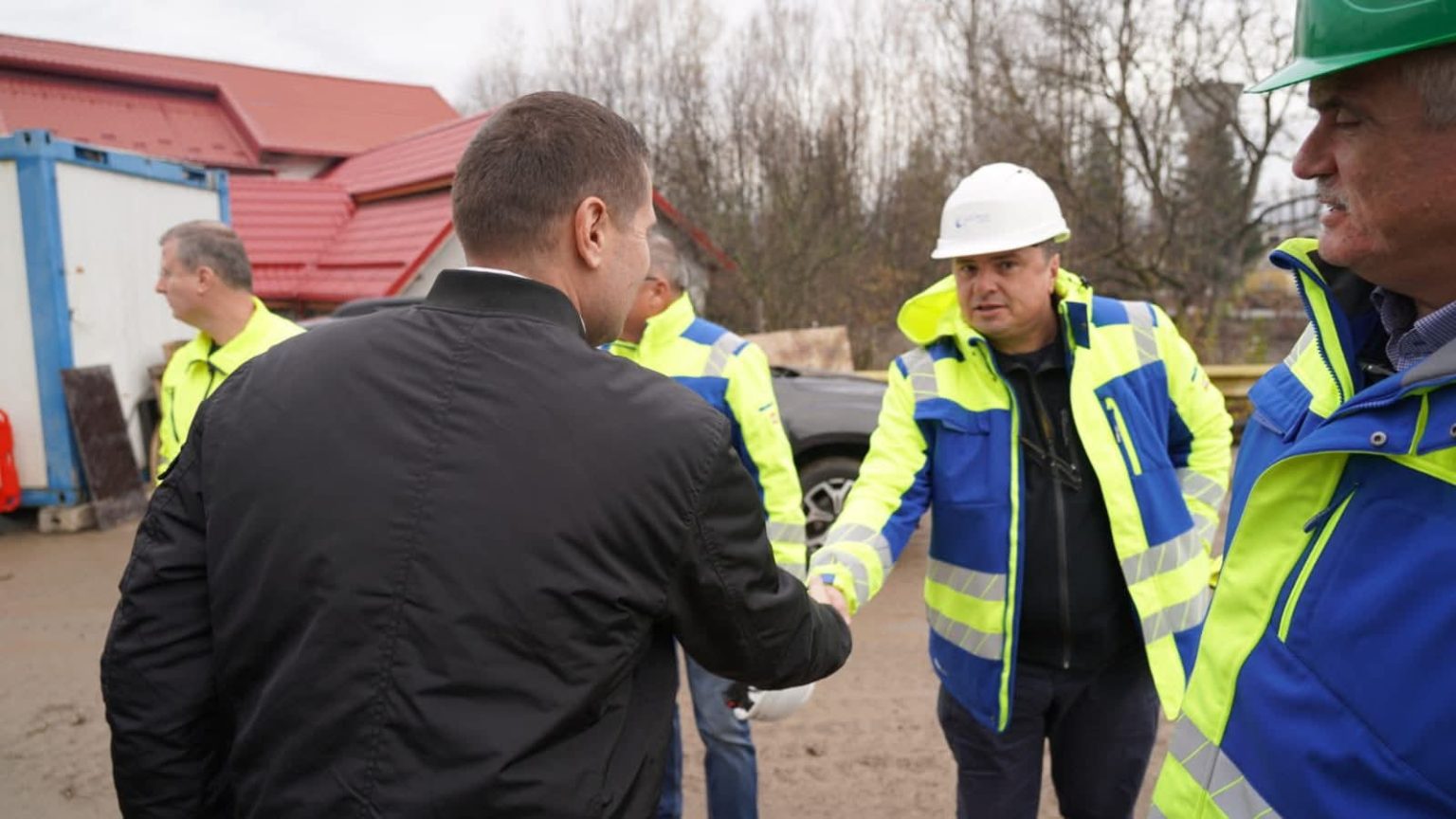 Lucrările sunt in grafic pe șantierul Podului peste Pârâul Bizdidel