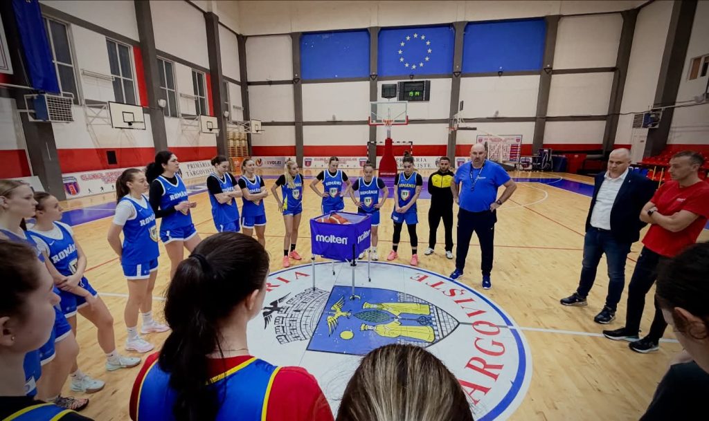 Naționala de Baschet Feminin a României se pregătește la Târgoviște pentru calificările EuroBasket 2027 Naționala de Baschet Feminin a României se pregătește la Târgoviște pentru calificările EuroBasket 2027