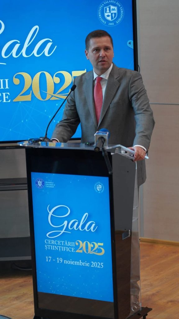 Președintele CJ Dâmbovița, Corneliu Ștefan, susține cercetarea și tinerii inovatori 