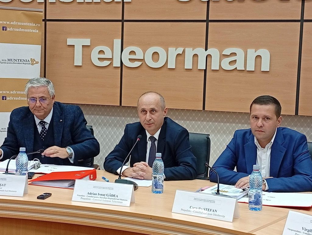 Președintele CJ Dâmbovița, Corneliu Ștefan: Modernizarea Sud-Munteniei începe cu prioritățile fiecărei localități