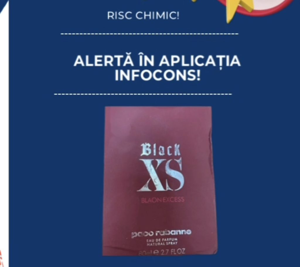 Alertă InfoCons: Parfum Paco Rabanne retras din cauza unui risc chimic grav pentru sănătate Alertă InfoCons: Parfum Paco Rabanne retras din cauza unui risc chimic grav pentru sănătate