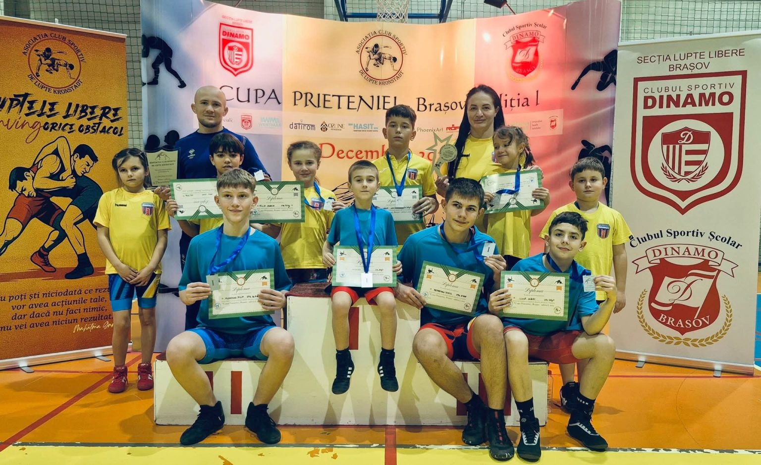 CSȘ Târgoviște strălucește la Cupa Prieteniei Brașov – Ediția I 