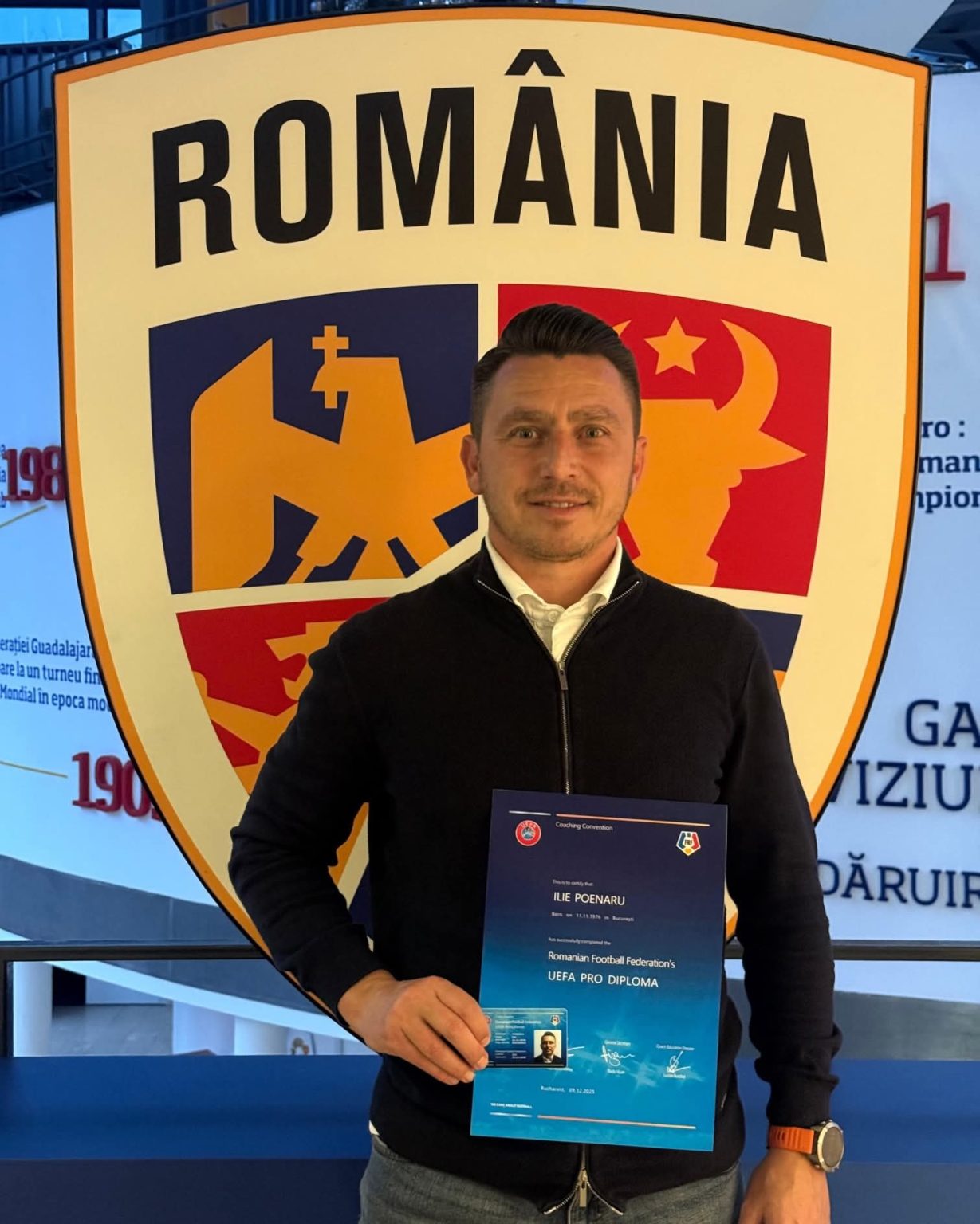 Ilie Poenaru, antrenorul Chindiei Târgoviște, a obținut licența UEFA PRO Ilie Poenaru, antrenorul Chindiei Târgoviște, a obținut licența UEFA PRO