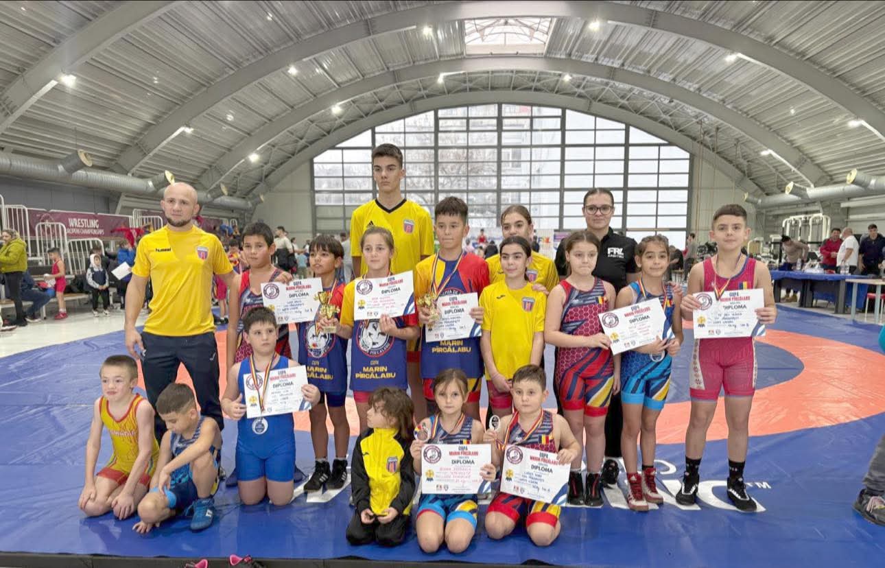 Performanță la Cupa „Marin Pîrcălabu” pentru micii luptători ai CSȘ Târgoviște!