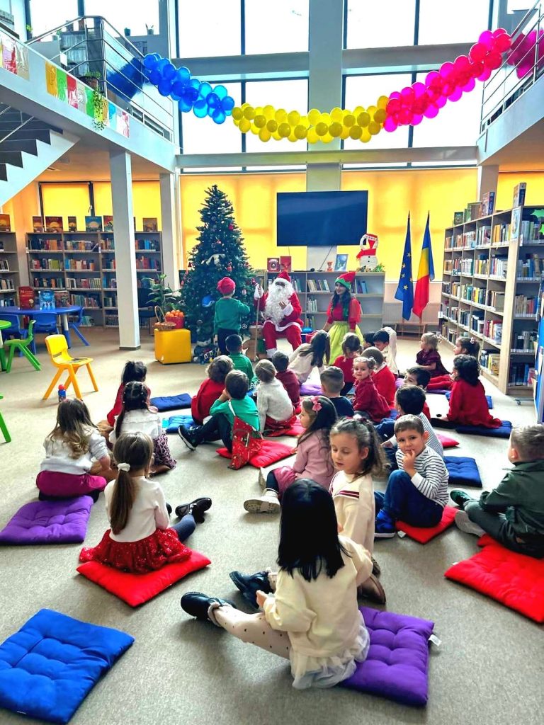„Poveste de iarnă” la Biblioteca Județeană Dâmbovița - Filiala pentru Copii