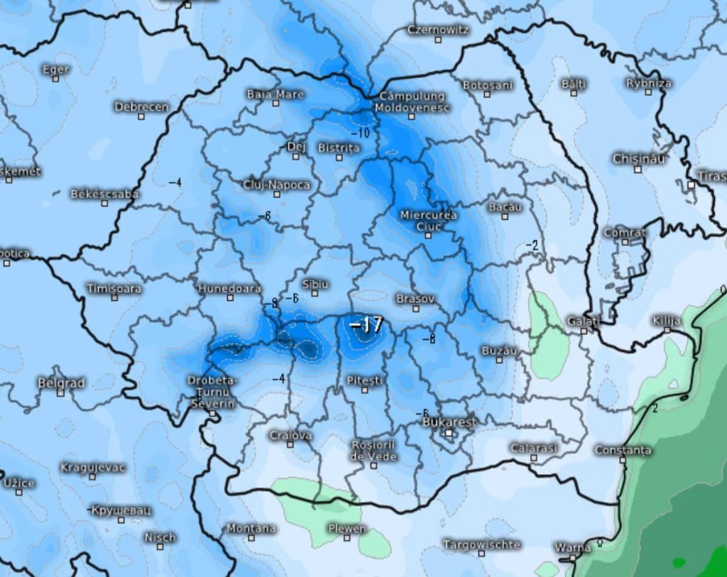 Atenție! Zăpada mult așteptată ar putea ajunge în România