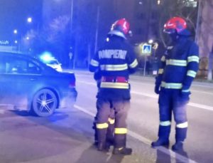 Accident rutier în Târgoviște, o pasageră rănită