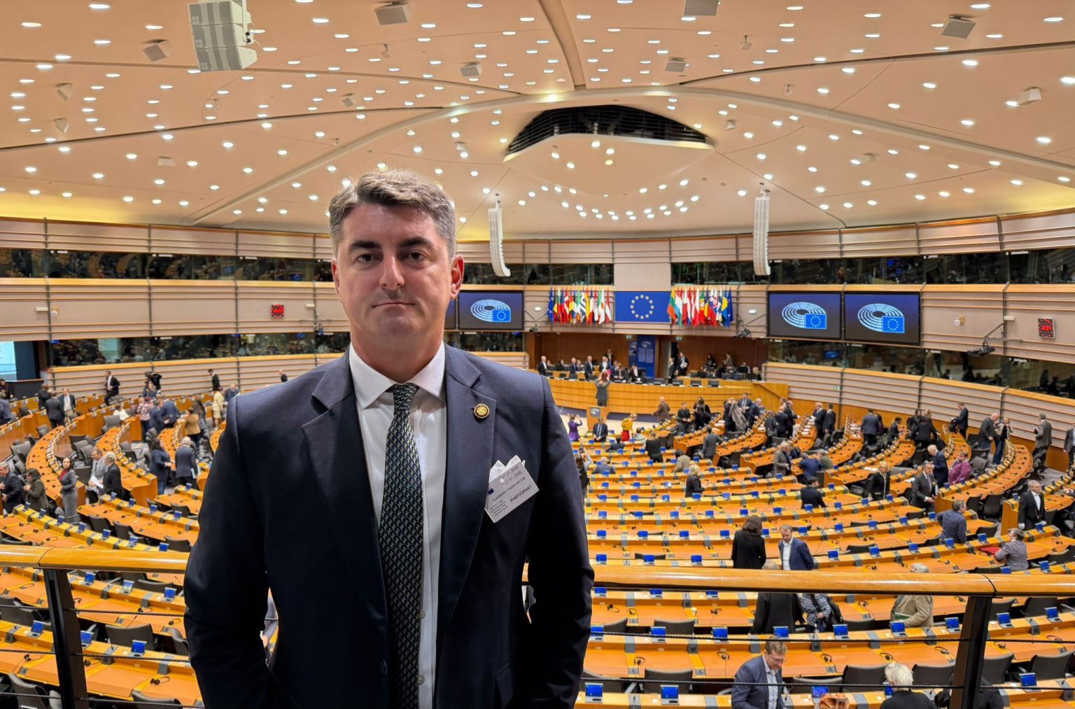 Moment de reculegere la Parlamentul European: senatorul Ciprian Iacob, prezent la comemorarea victimelor Holocaustului Moment de reculegere la Parlamentul European: senatorul Ciprian Iacob, prezent la comemorarea victimelor Holocaustului