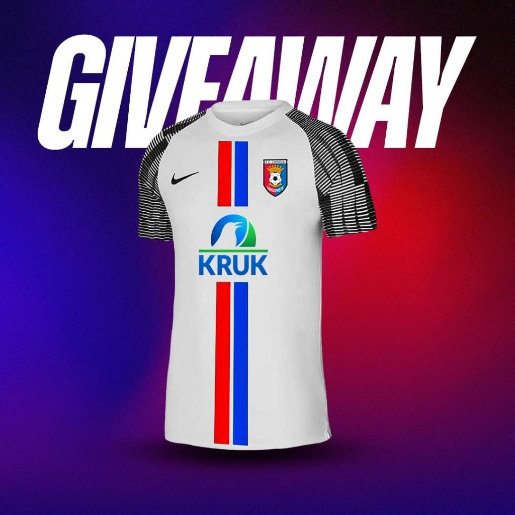 Surpriză pentru suporterii Chindiei! Tricou oficial pus la bătaie într-un concurs special