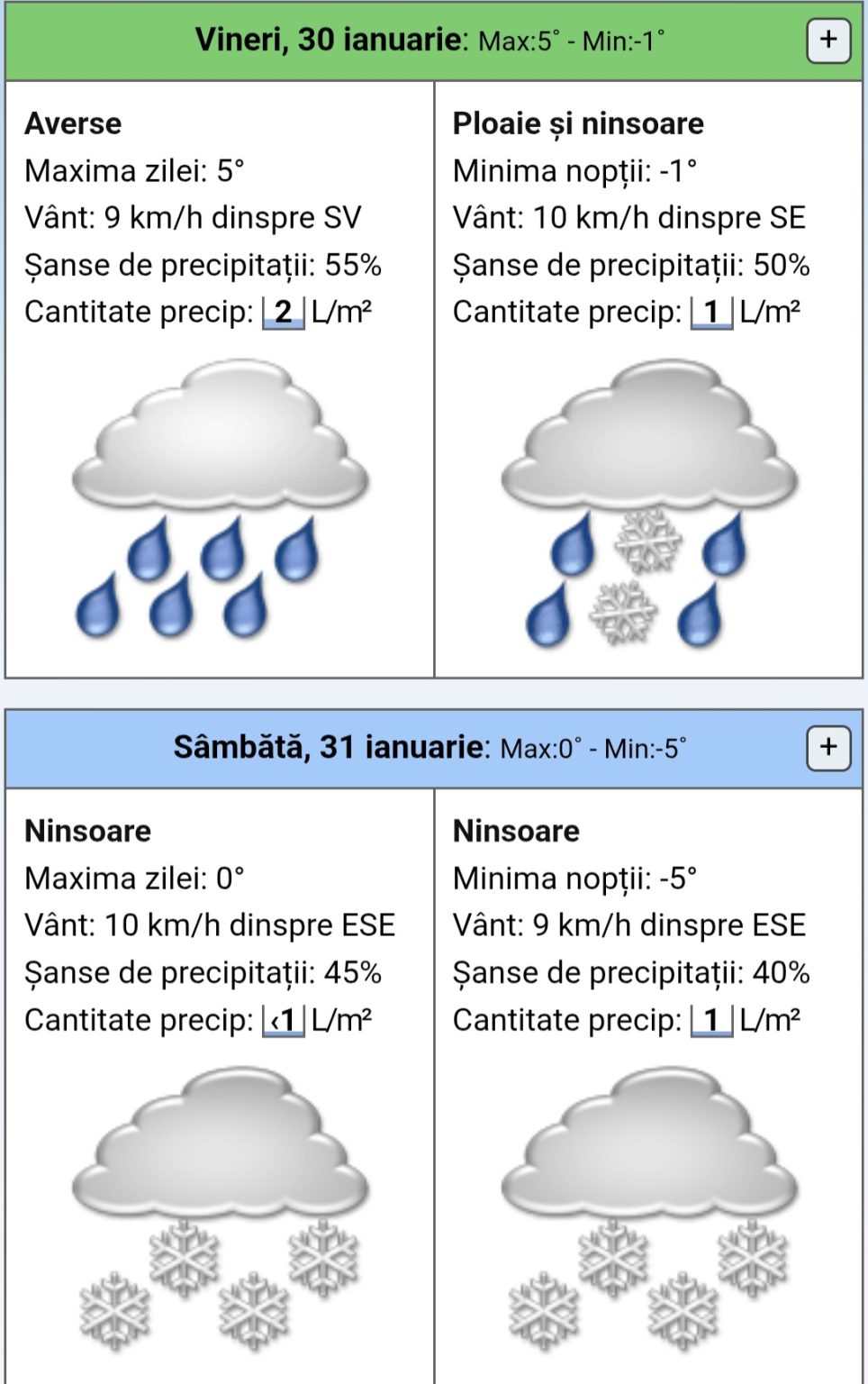 Vremea se schimbă radical: Ninsori, lapoviță și ger în toată țara Vremea se schimbă radical: Ninsori, lapoviță și ger în toată țara