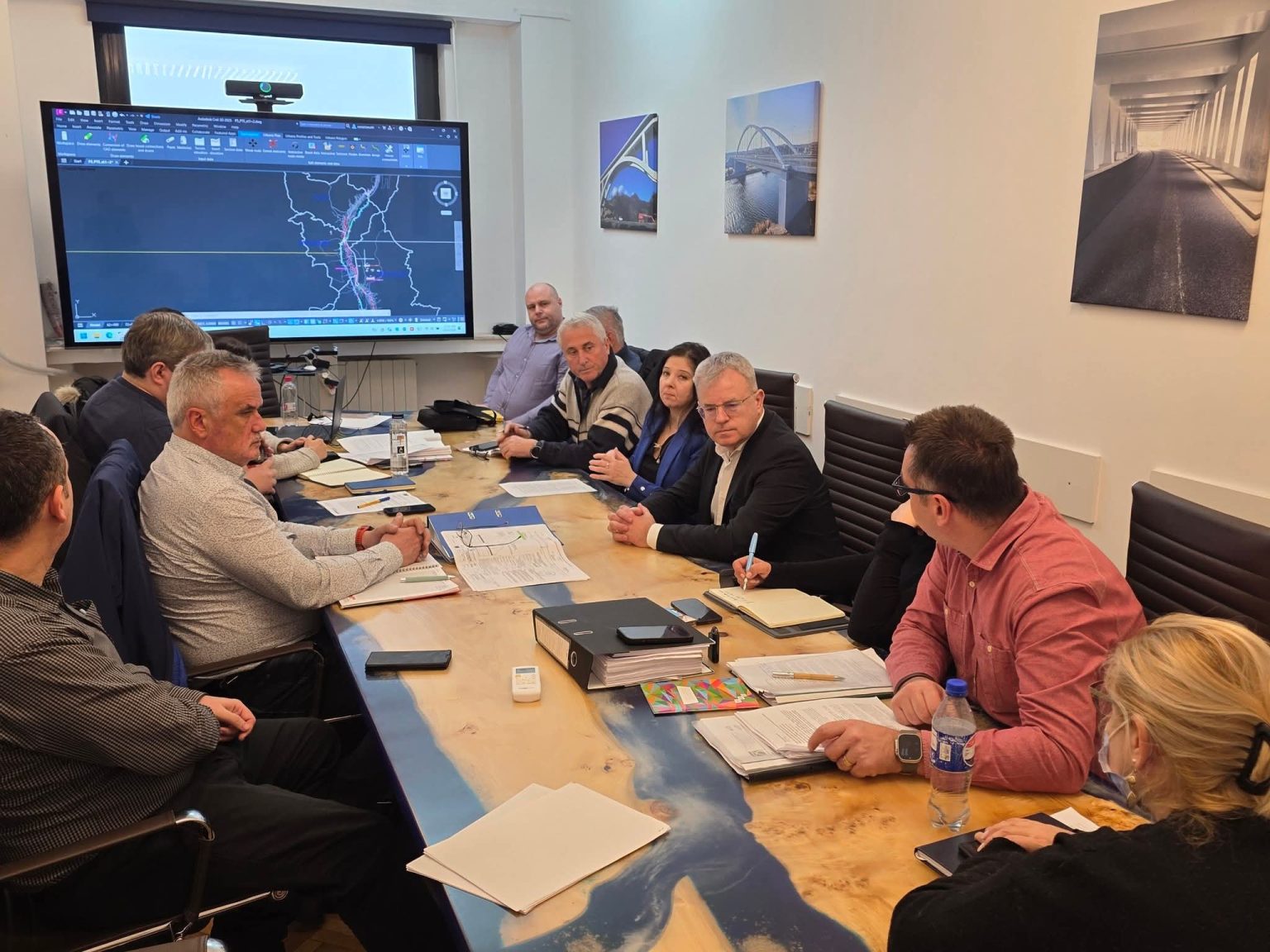 Discuții tehnice la CNAIR privind DN71 și Centura  ocolitoare Pucioasa – Fieni